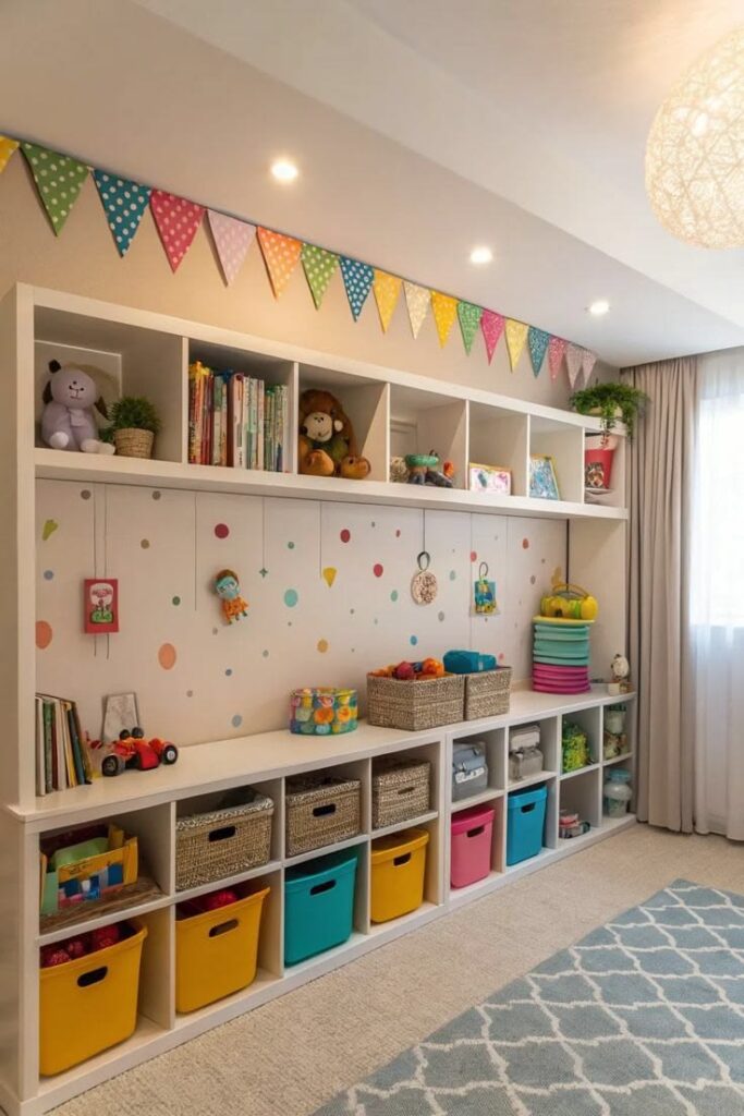 Use Decorative Storage Baskets