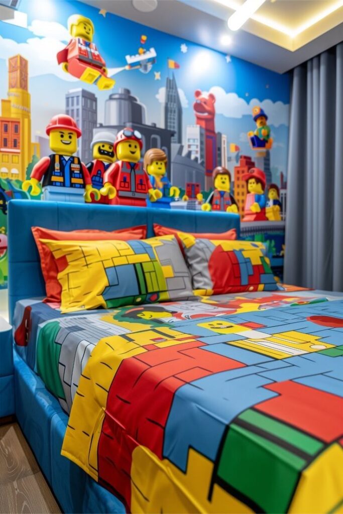 Use LEGO-Inspired Bedding