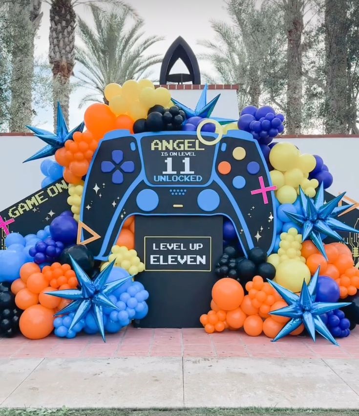 Video Gaming Birthday Party Theme