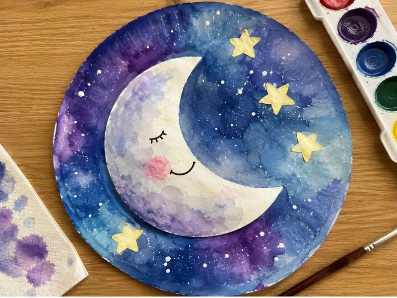Watercolor art craft