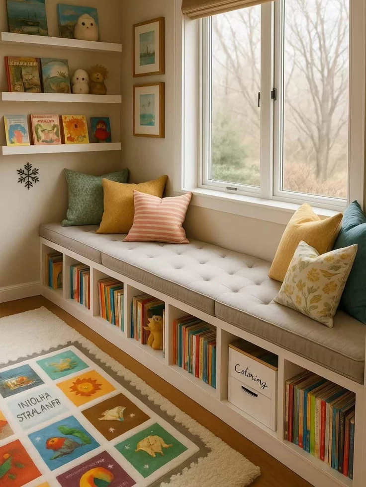 Window Seat Reading Nook