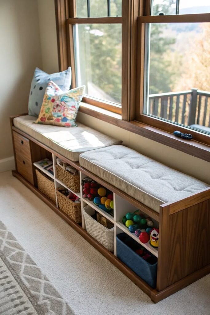 Window Seat Storage