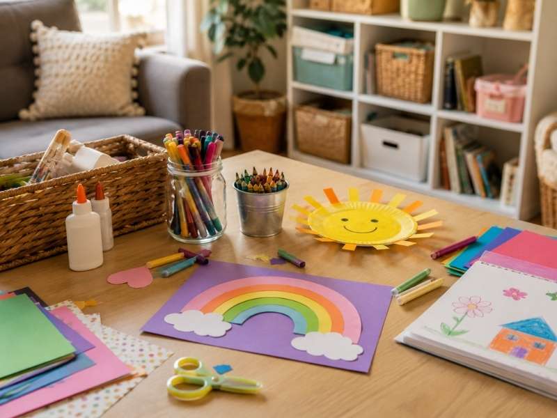 25 Fun & Easy Indoor DIY Activities and Crafts for Kids
