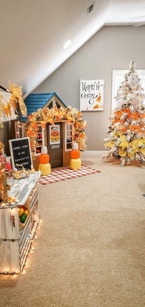 Add Soft Lighting for Cozy Fall Afternoons