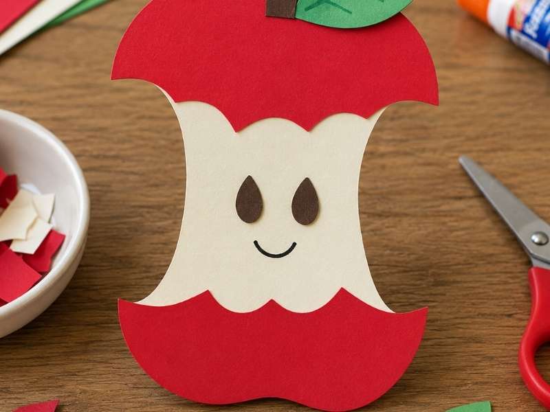 Apple Core Paper Craft
