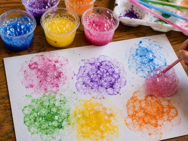  Bubble Painting