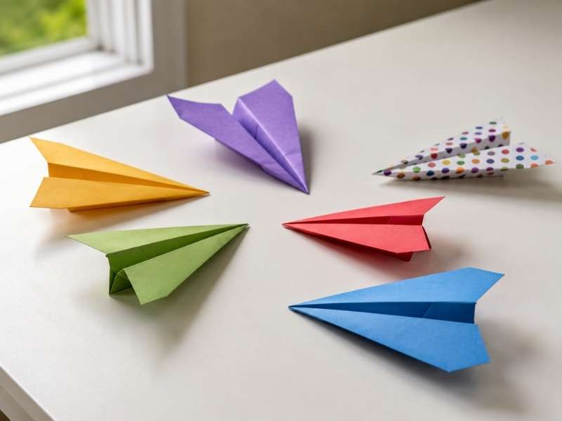 Build Paper Airplanes and Test Them