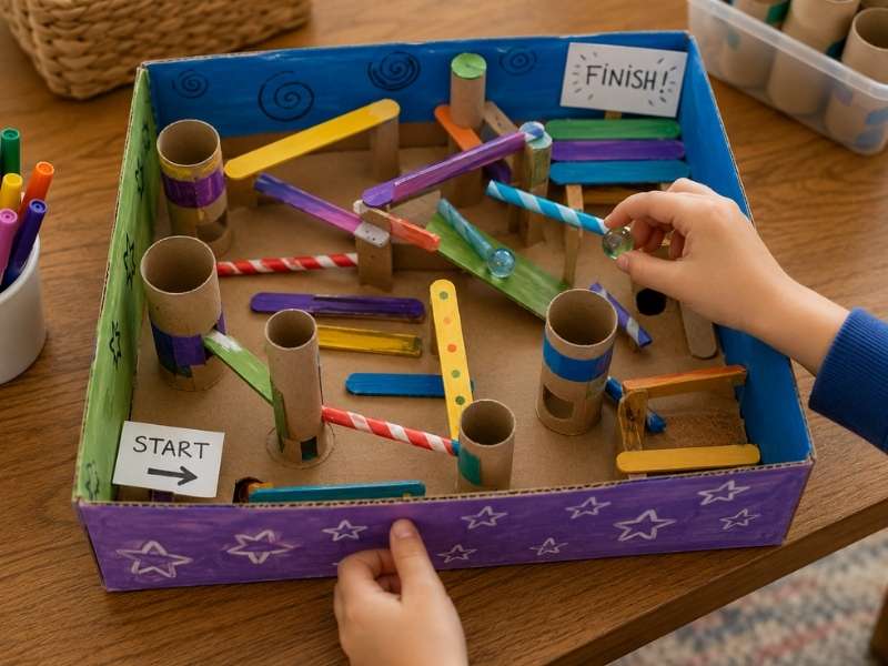 Build a Marble Maze