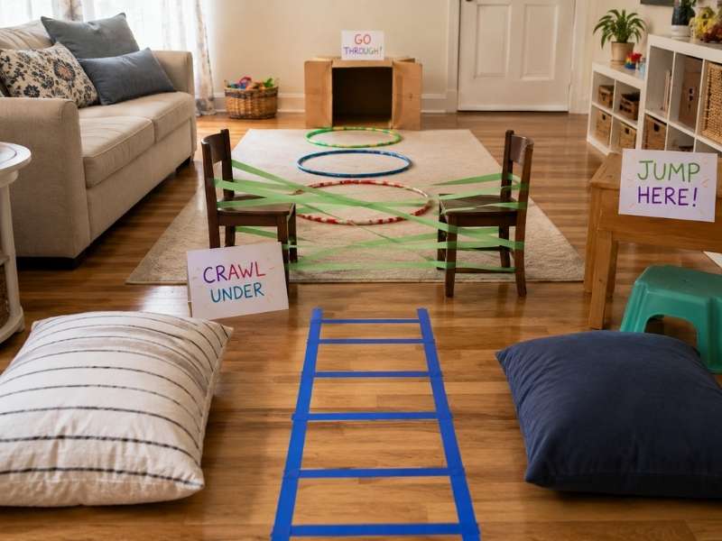  Build an Indoor Obstacle Course