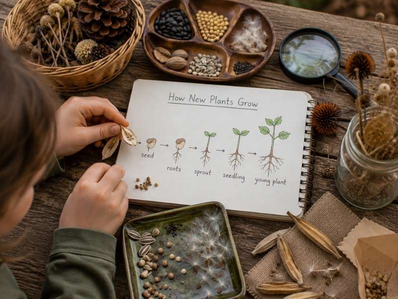 Collect Seeds and Learn How New Plants Grow