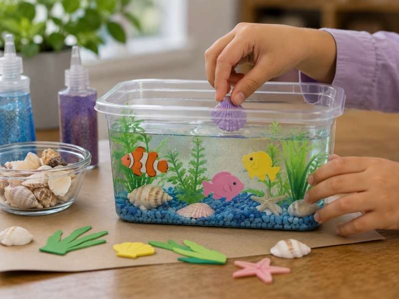 Create a DIY Mini Aquarium