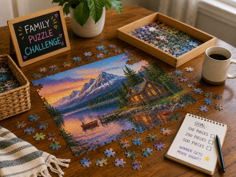 Create a Family Puzzle Challenge
