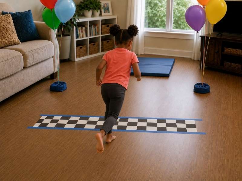 Create a Finish-Line Dash