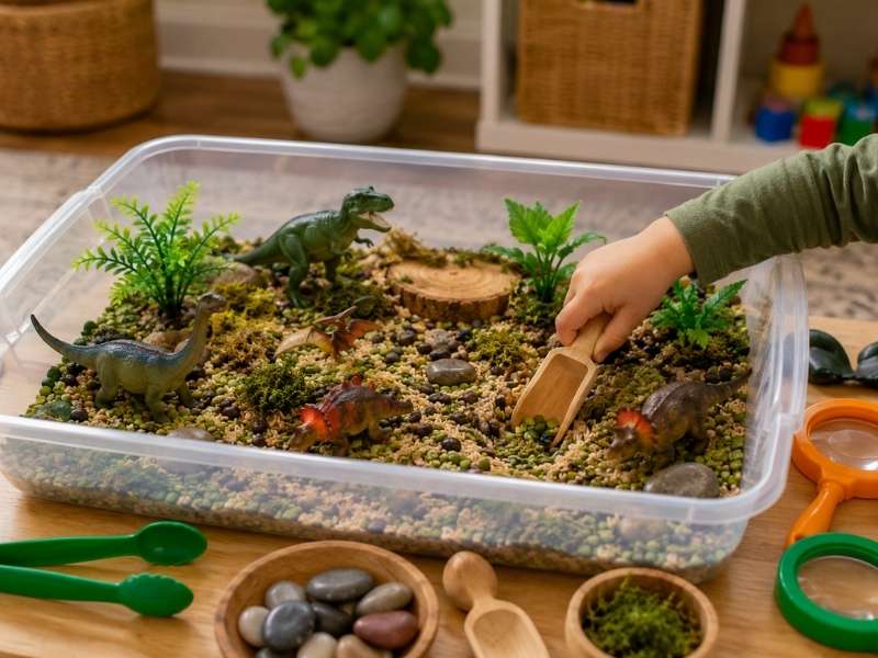  Create a Sensory Bin Adventure