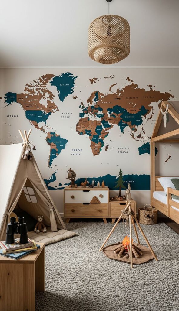Decorate With Maps and Educational Prints