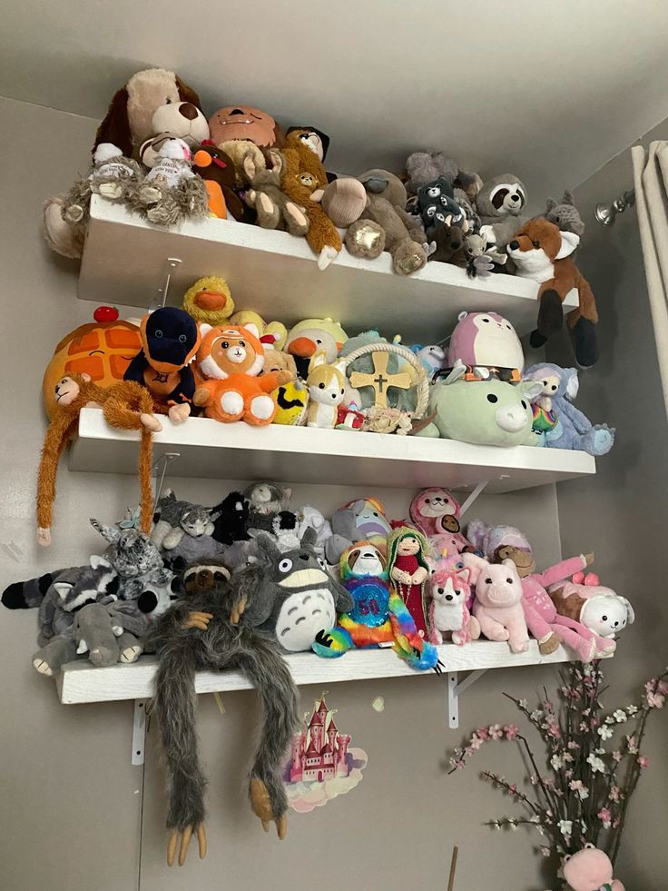 Dedicated Spaces for Stuffed Animals