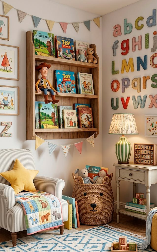 Display Favorite Books as Part of the Décor