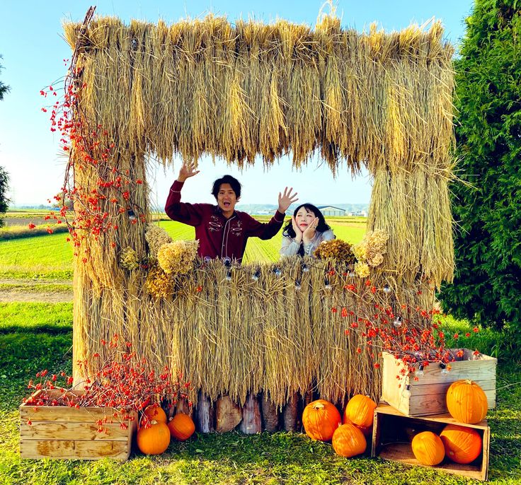 Fall Farm Stand Backdrop