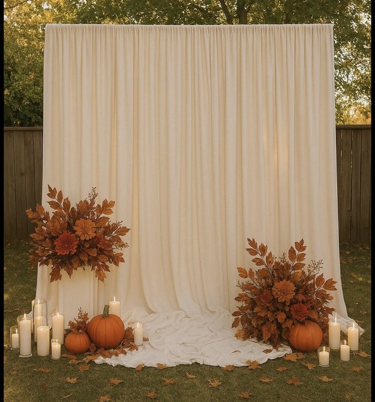Fall Picnic Backdrop