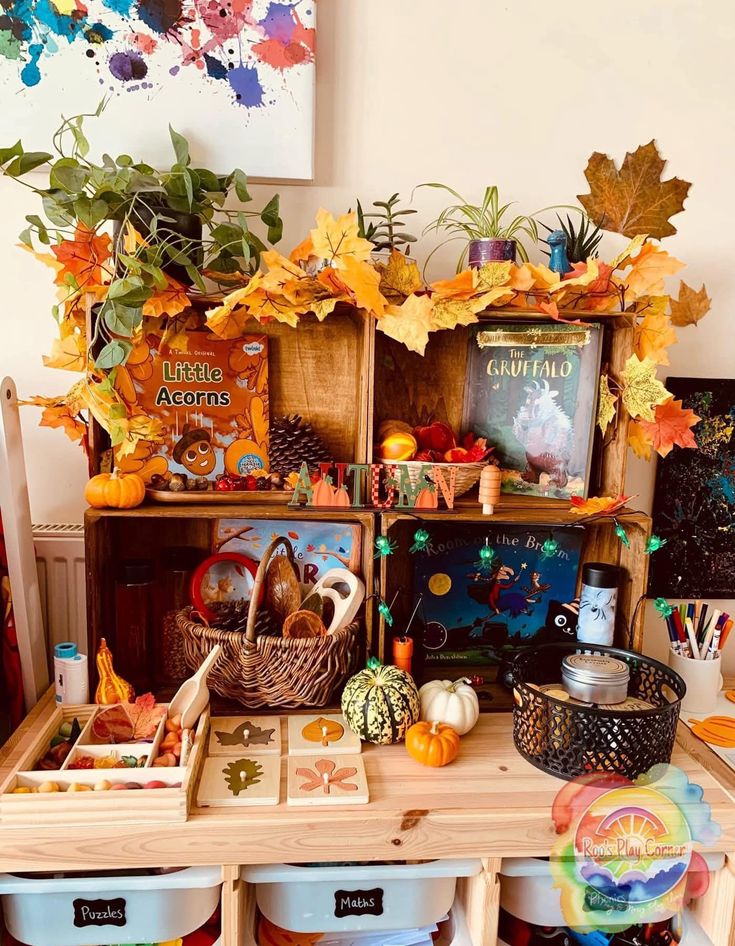 Fall craft station