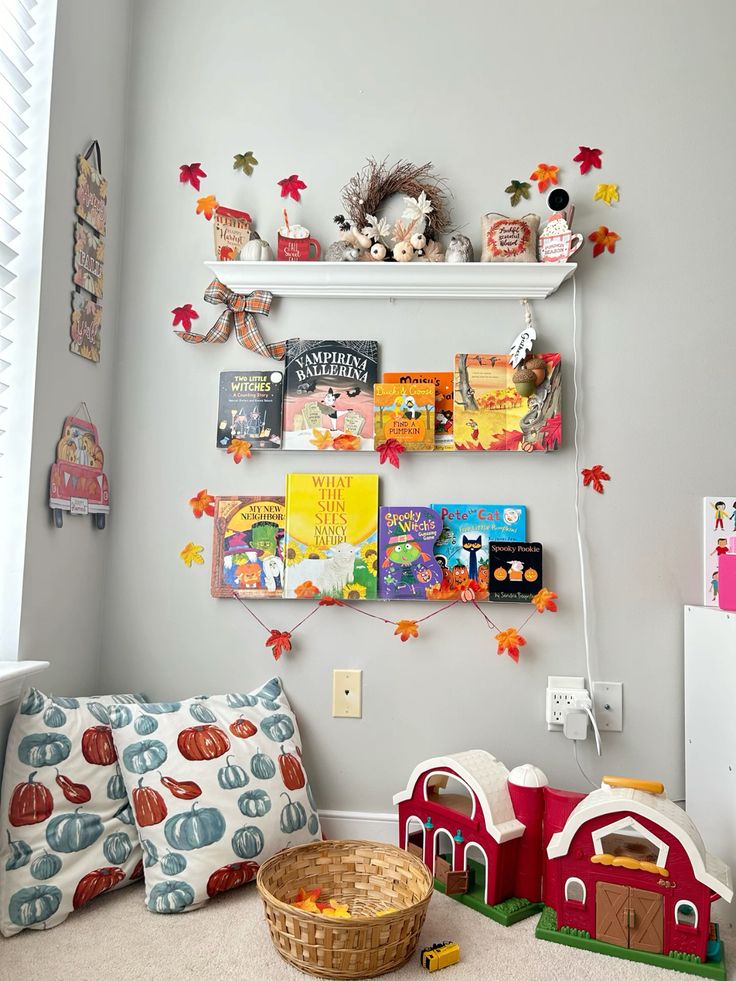 Fill Your Fall-Themed Kids Play Corner With Seasonal Books