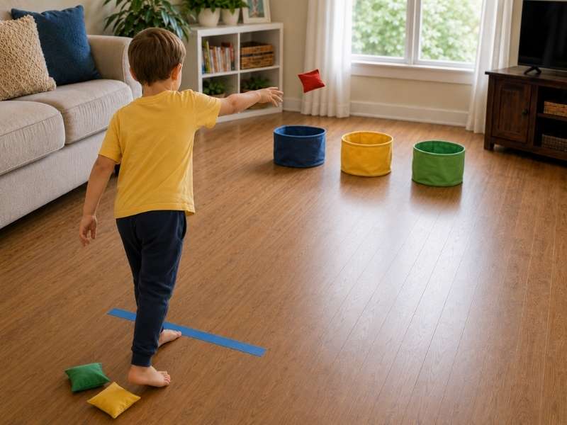 Finish With a Fun Tossing Challenge