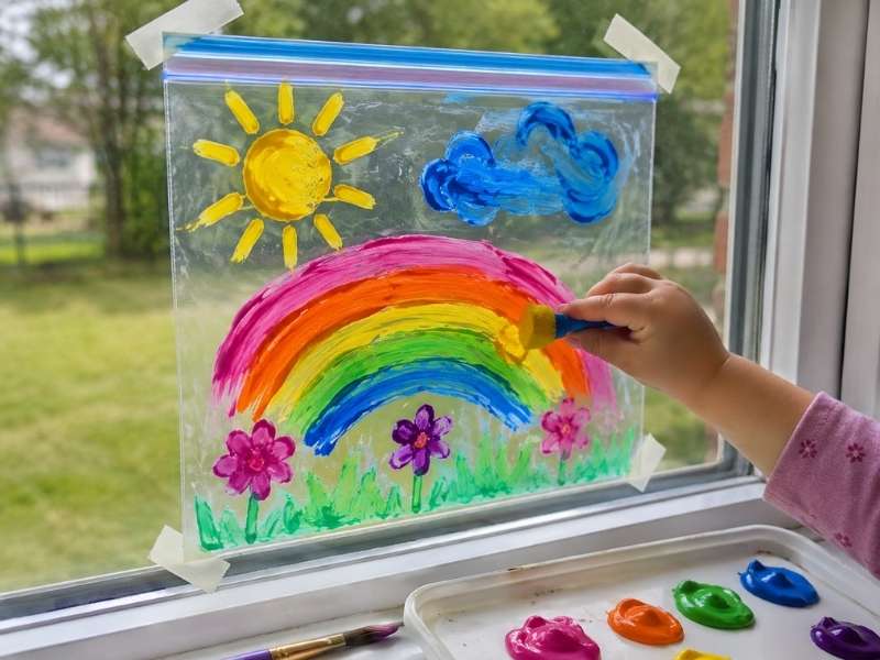 Window Bag Painting