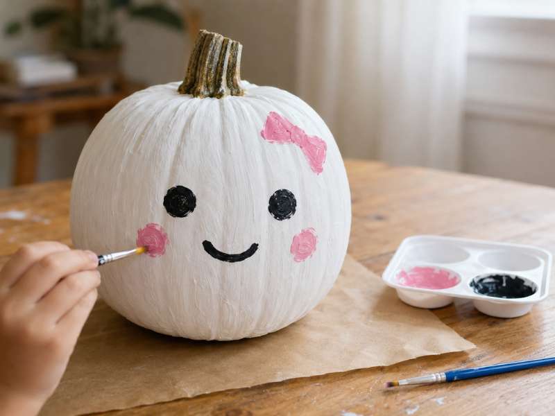 Friendly Ghost Pumpkin