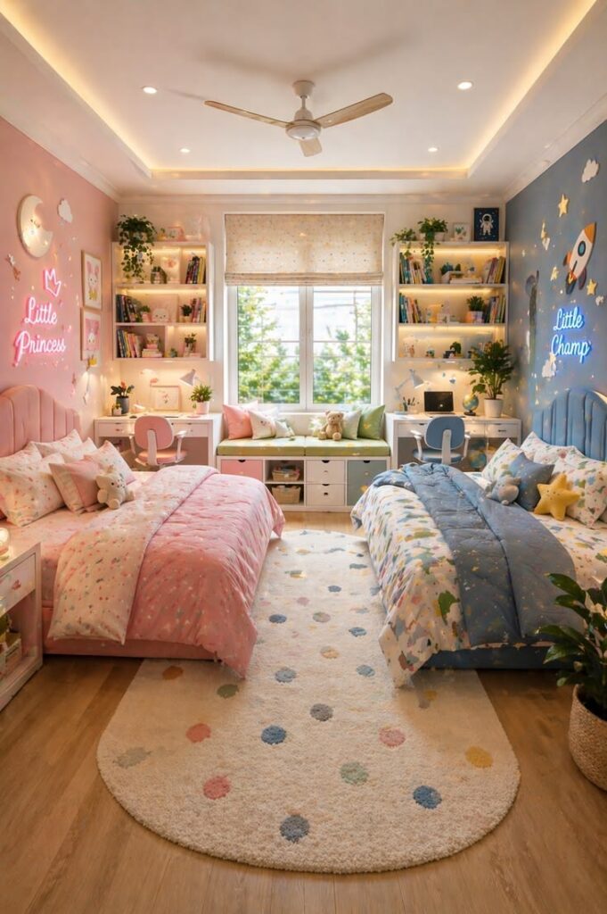  Give Each Girl Her Own Special Space