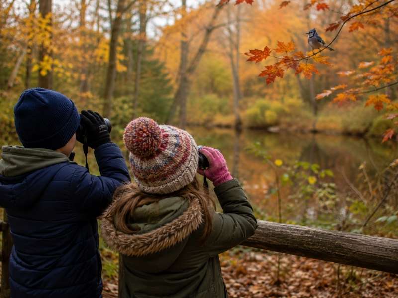 Go Bird Watching on a Crisp Fall Morning
