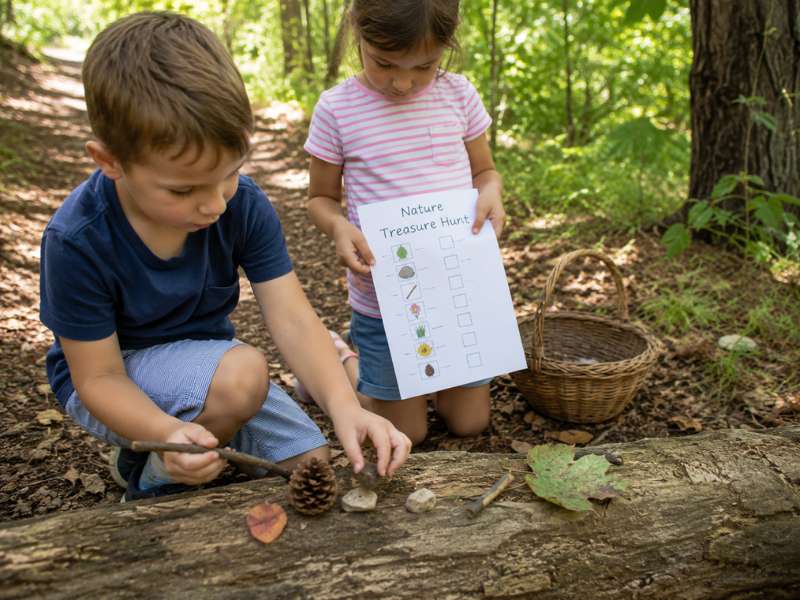 Go on a Nature Treasure Hunt