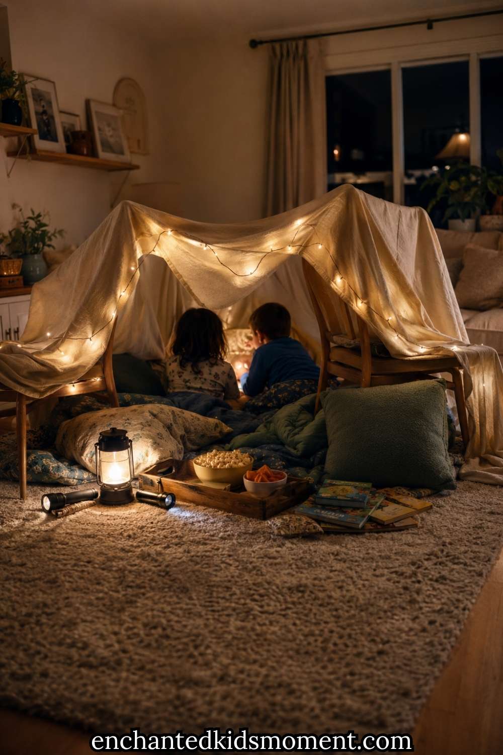 How to Create an Indoor Camping Night for Kids (Step-by-Step Guide)