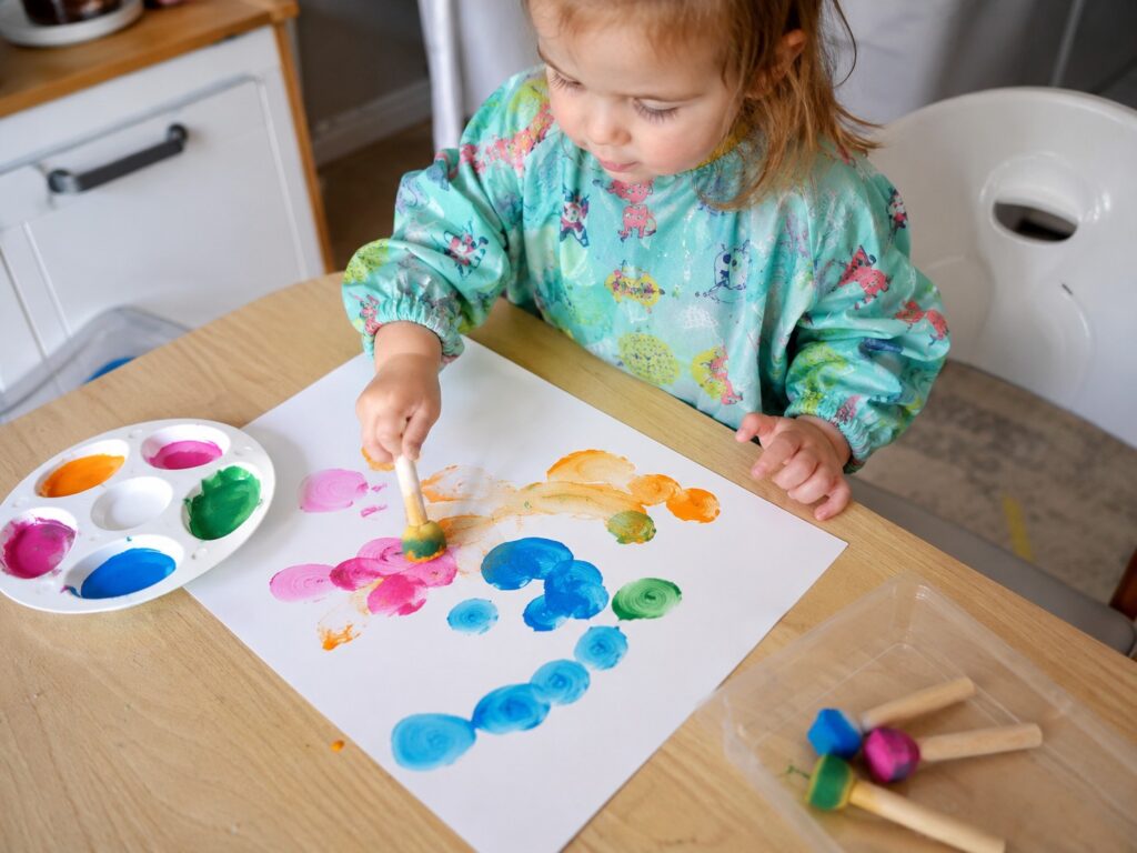 Easy Painting Ideas for Toddlers That Don't Create Huge Messes