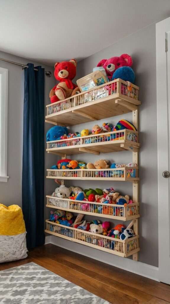 Make Toy Storage Part of the Decoration