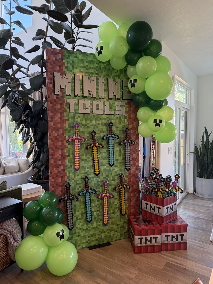 Incorporate Minecraft Tools and Weapons