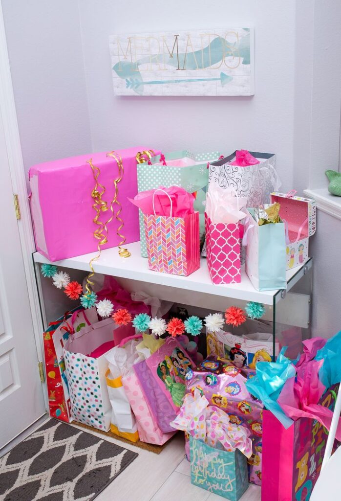 Organize Gifts and Cards