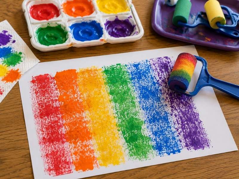 Paint Roller Art