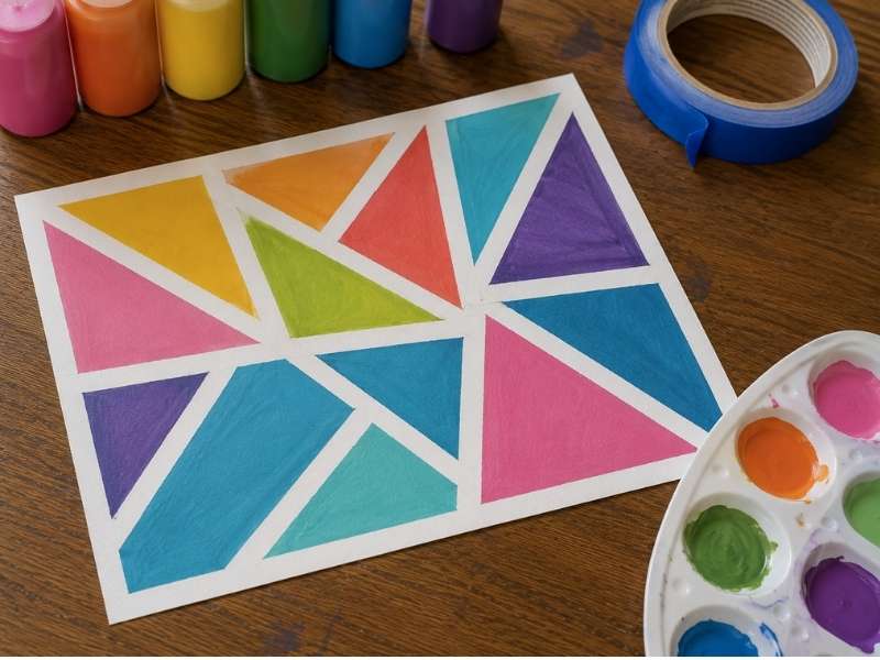 Painter's Tape Art