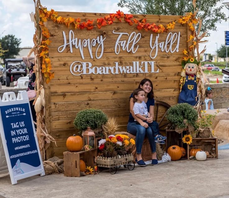 Personalized Family Fall Backdrop