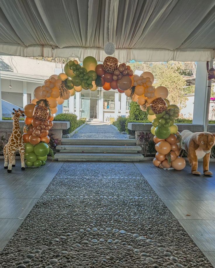 Pick a Safari Birthday Party Color Palette
