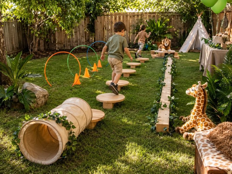 Safari Obstacle Course
