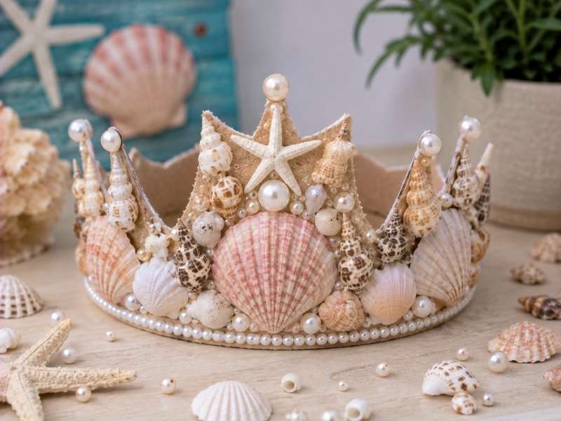 Seashell Crown Craft
