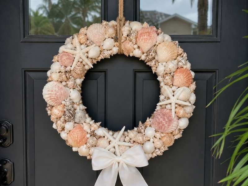  Seashell Holiday Wreath