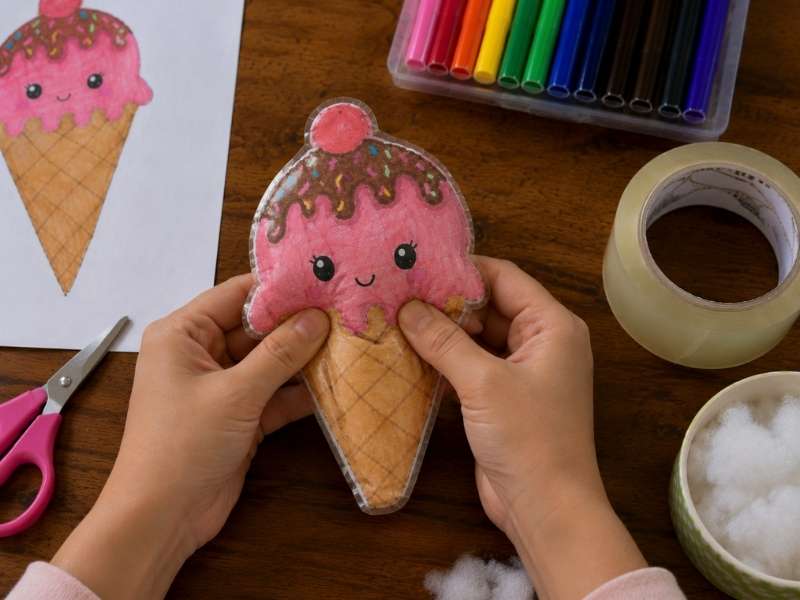 Shape the Squishy Before Sealing It