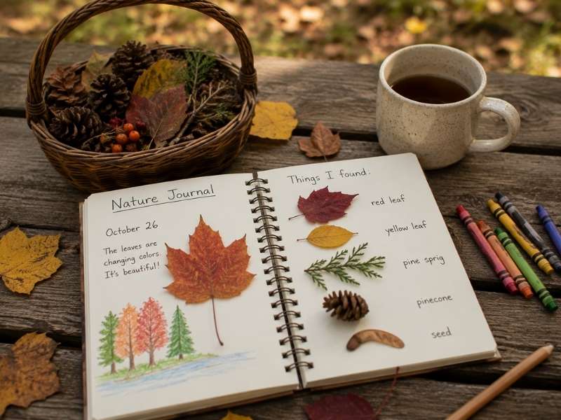 Start a Fall Nature Journal Together