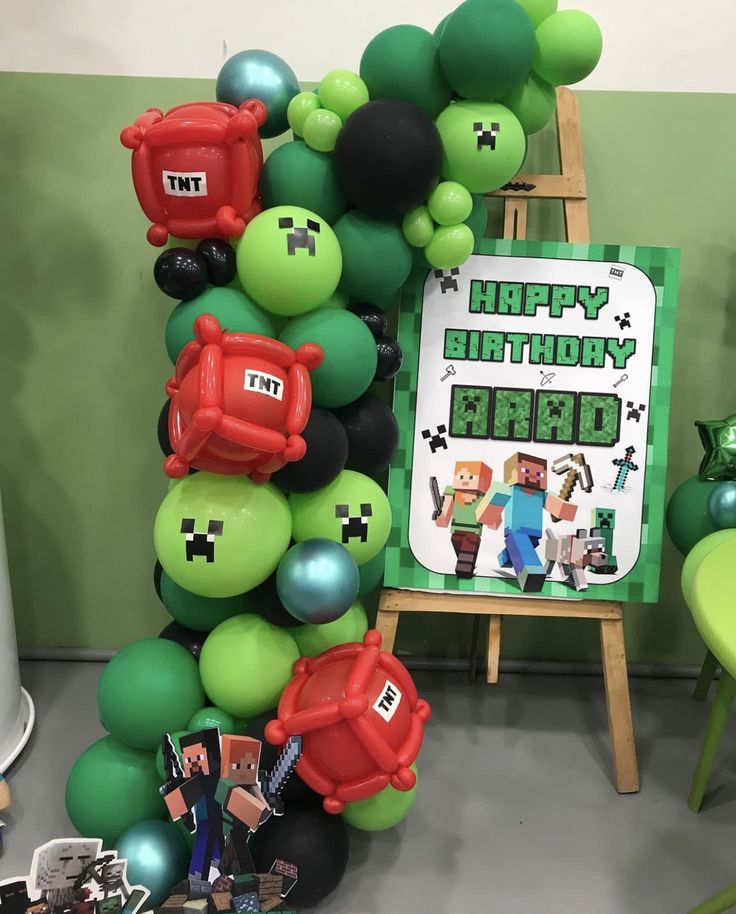 Use TNT Decorations Throughout the Room
