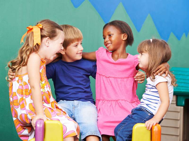 kids friendship photo