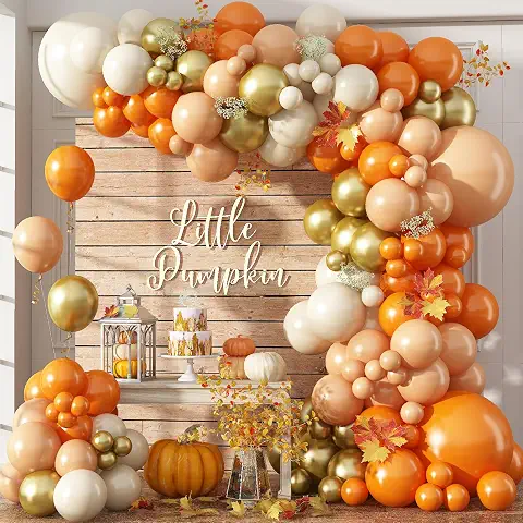 Candy Corn Balloon Garland