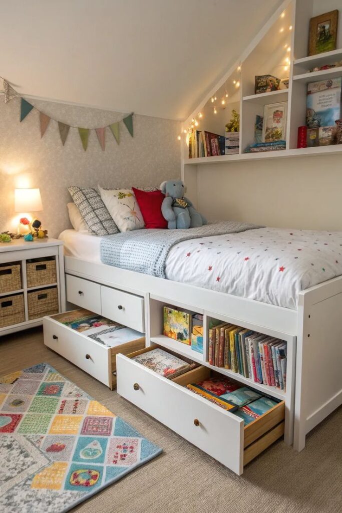 Choose a Storage Bed With Built-In Drawers