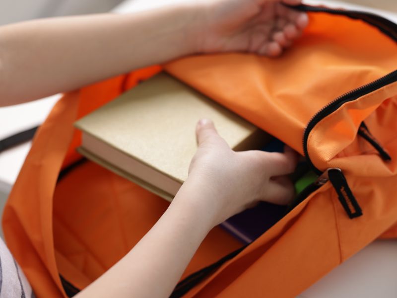 Create a Backpack Drop Zone